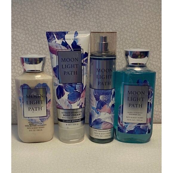 Bath and Body Works MOON LIGHT PATH 4PC Set - Picture 5 of 5